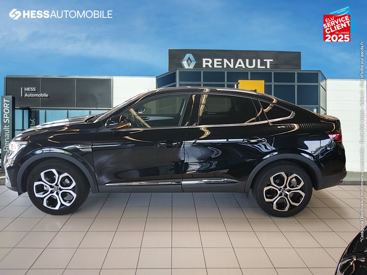 Véhicule d'occasion RENAULT ARKANA 1.6 E-TECH 145CH INTENS -21B chez HESS Automobile
