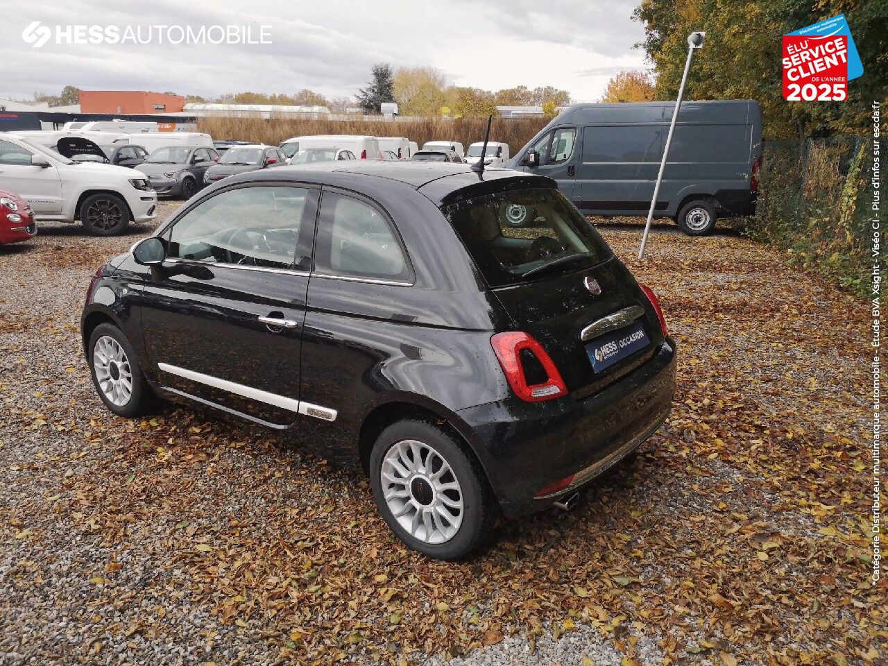 Véhicule d'occasion FIAT 500 1.2 8V 69CH BIANCO AMORE EDIZIONE TPANO RADAR AR chez Fiat 500 occasion
