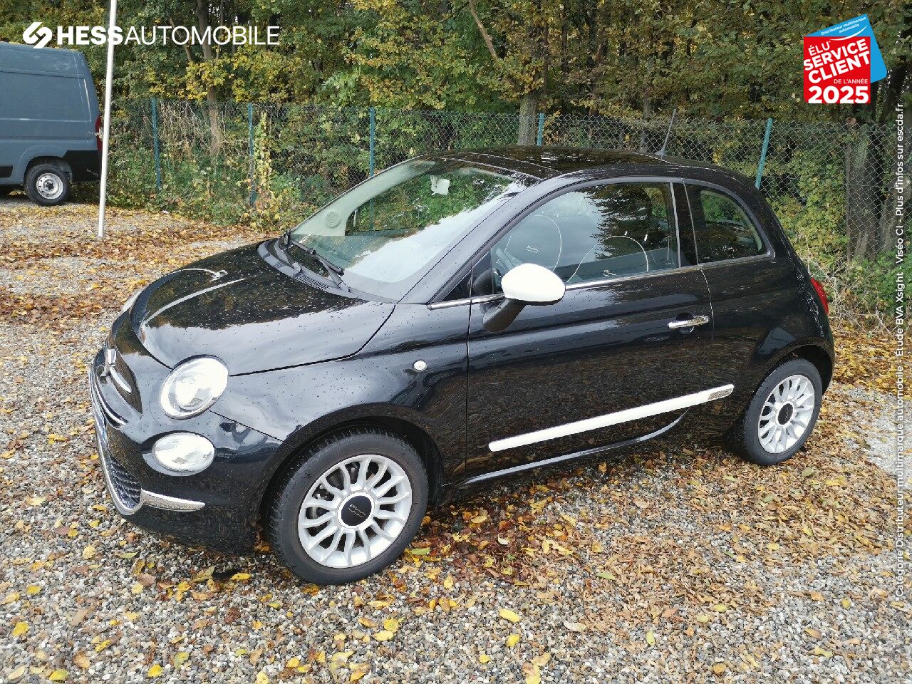 Véhicule d'occasion FIAT 500 1.2 8V 69CH BIANCO AMORE EDIZIONE TPANO RADAR AR chez Fiat 500 occasion