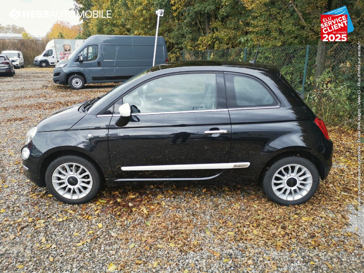 Véhicule d'occasion FIAT 500 1.2 8V 69CH BIANCO AMORE EDIZIONE TPANO RADAR AR chez Fiat 500 occasion