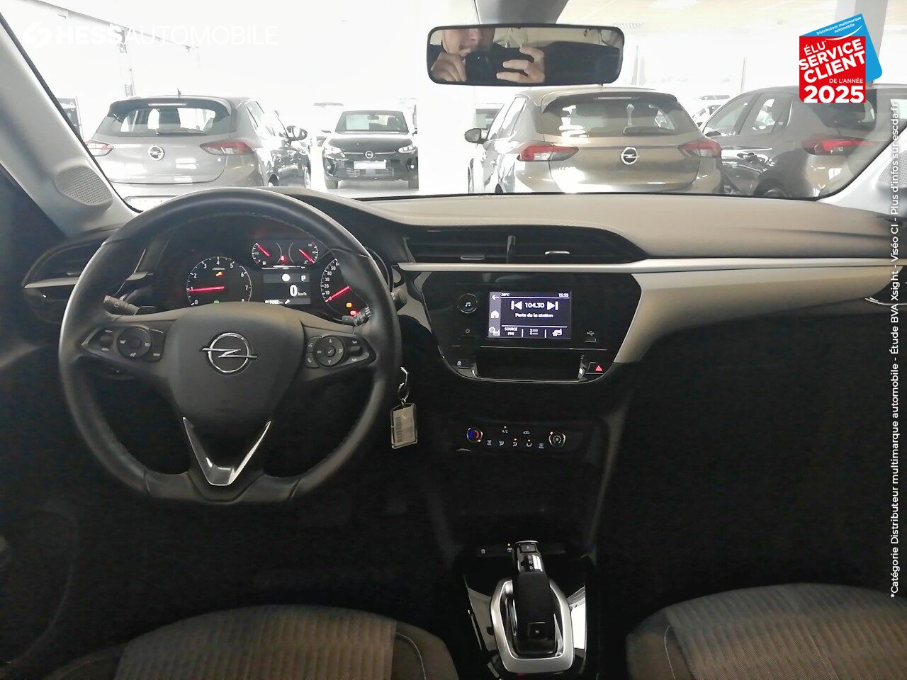 Véhicule d'occasion OPEL CORSA 1.2 TURBO 100CH EDITION BVA chez Opel Thionville