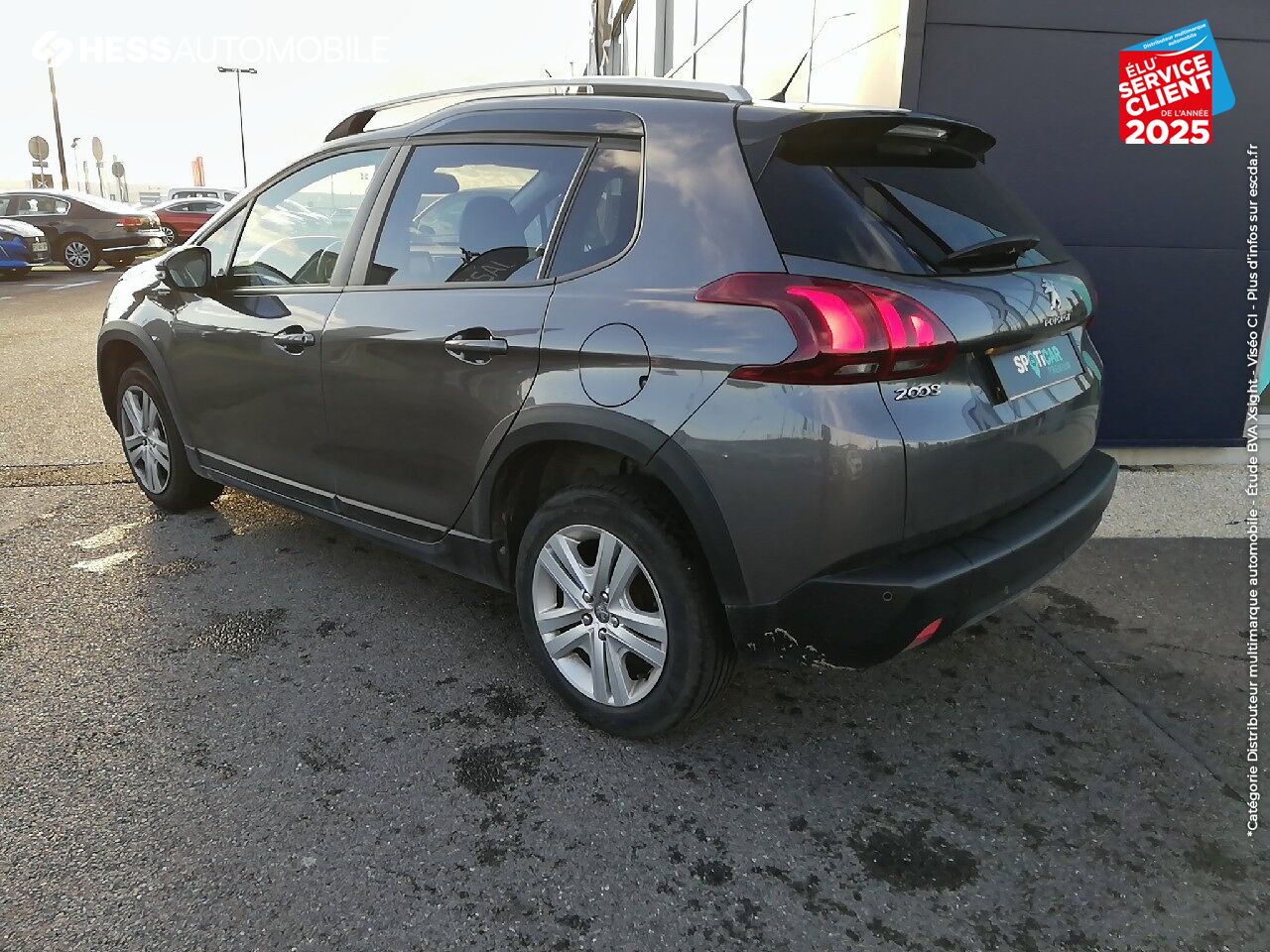 Véhicule d'occasion PEUGEOT 2008 1.5 BLUEHDI 100CH SIGNATURE S/S BVM5 GPS RADAR AR chez Peugeot Reims