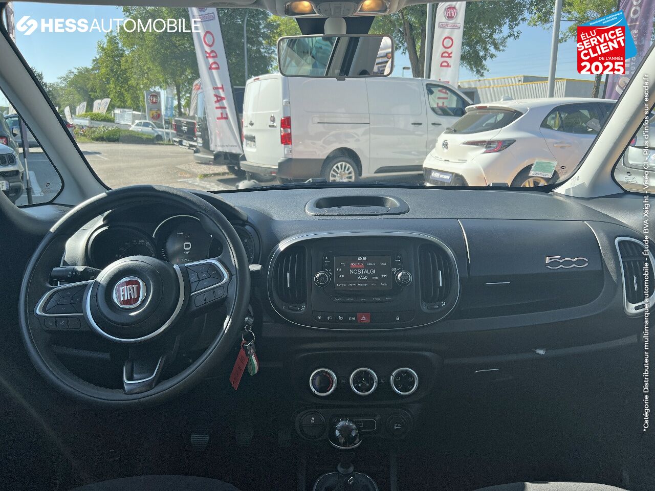 Véhicule d'occasion FIAT 500L 1.4 95CH LIGUE 1 CONFORAMA chez Fiat Dijon