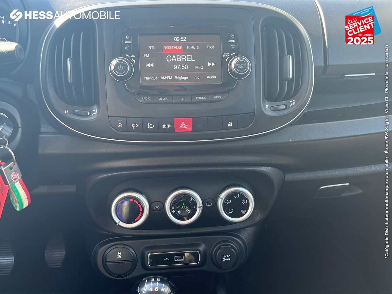 Véhicule d'occasion FIAT 500L 1.4 95CH LIGUE 1 CONFORAMA chez Fiat Dijon