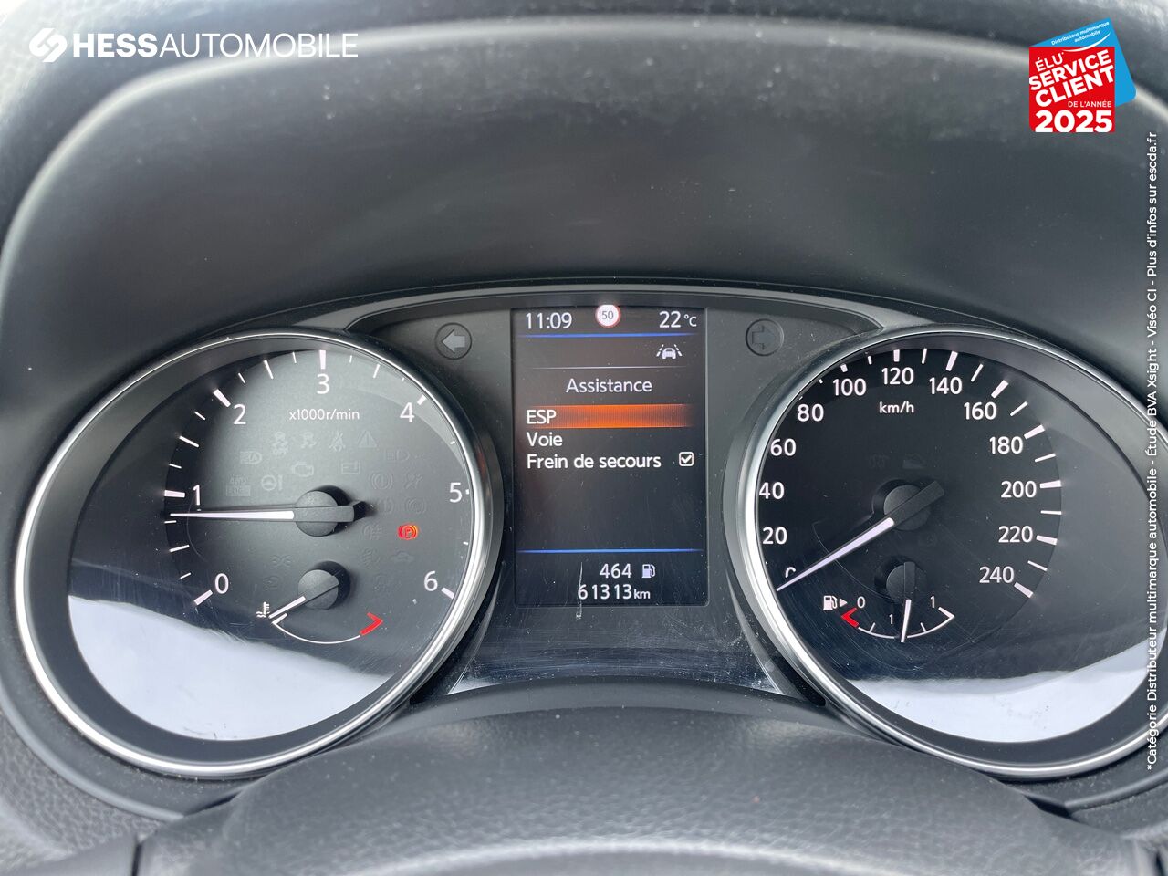 Véhicule d'occasion NISSAN QASHQAI 1.5 DCI 115CH N-CONNECTA EURO6D-T GPS CAM360 KEYLESS chez Nissan Nancy
