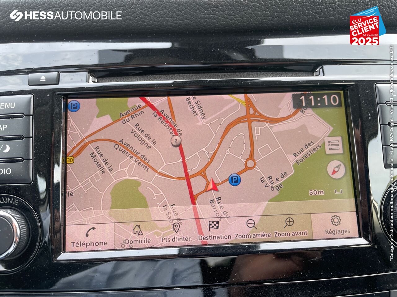 Véhicule d'occasion NISSAN QASHQAI 1.5 DCI 115CH N-CONNECTA EURO6D-T GPS CAM360 KEYLESS chez Nissan Nancy