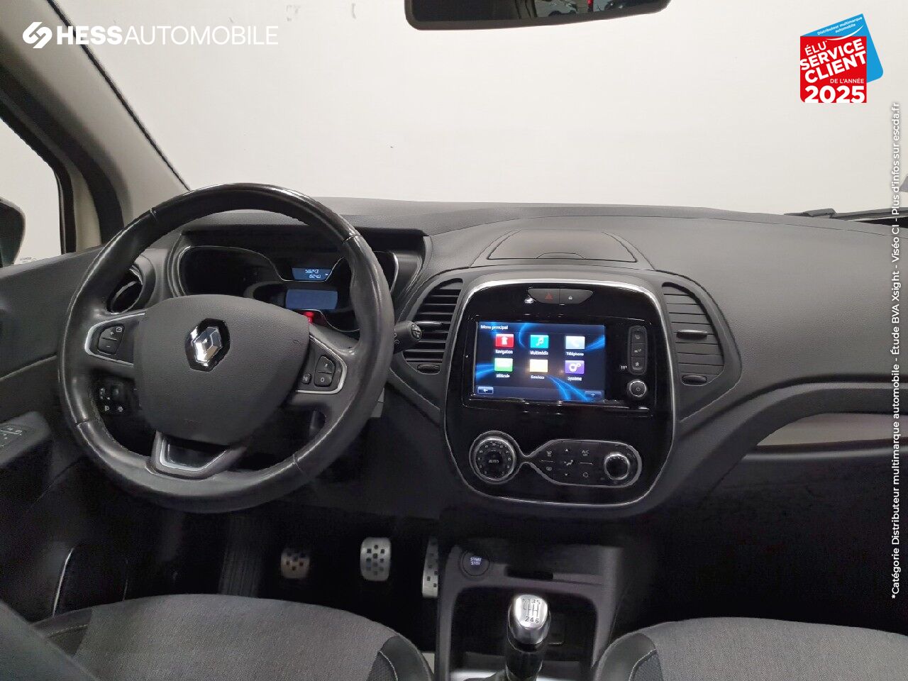 Véhicule d'occasion RENAULT CAPTUR 1.5 DCI 110CH ENERGY INTENS chez Renault Strasbourg
