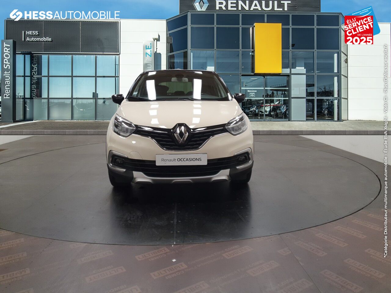 Véhicule d'occasion RENAULT CAPTUR 1.5 DCI 110CH ENERGY INTENS chez Renault Strasbourg