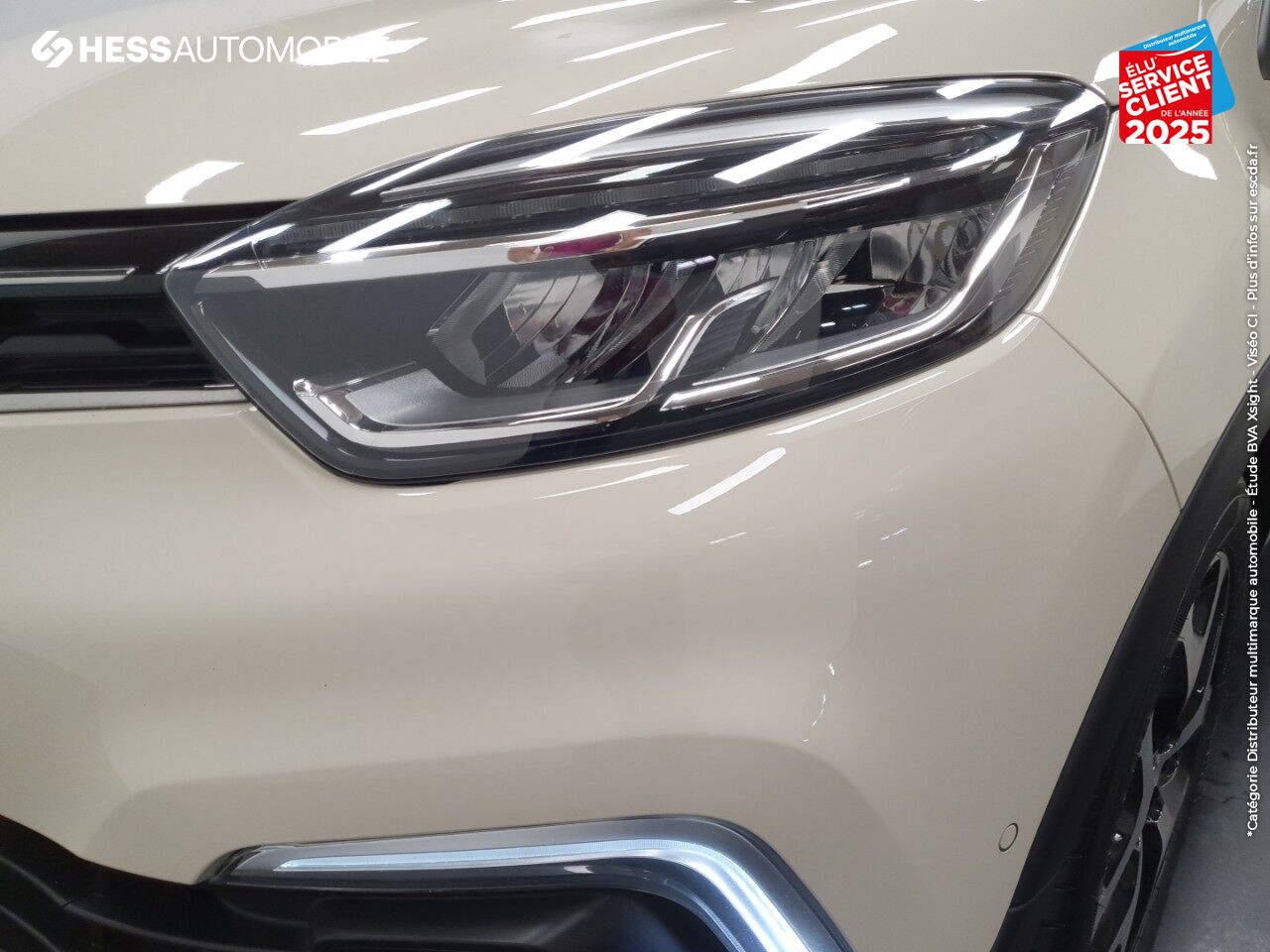 Véhicule d'occasion RENAULT CAPTUR 1.5 DCI 110CH ENERGY INTENS chez Renault Strasbourg
