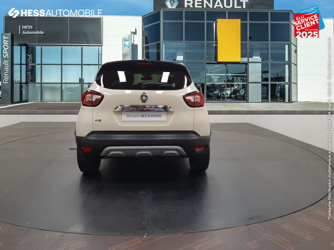 Véhicule d'occasion RENAULT CAPTUR 1.5 DCI 110CH ENERGY INTENS chez Renault Strasbourg