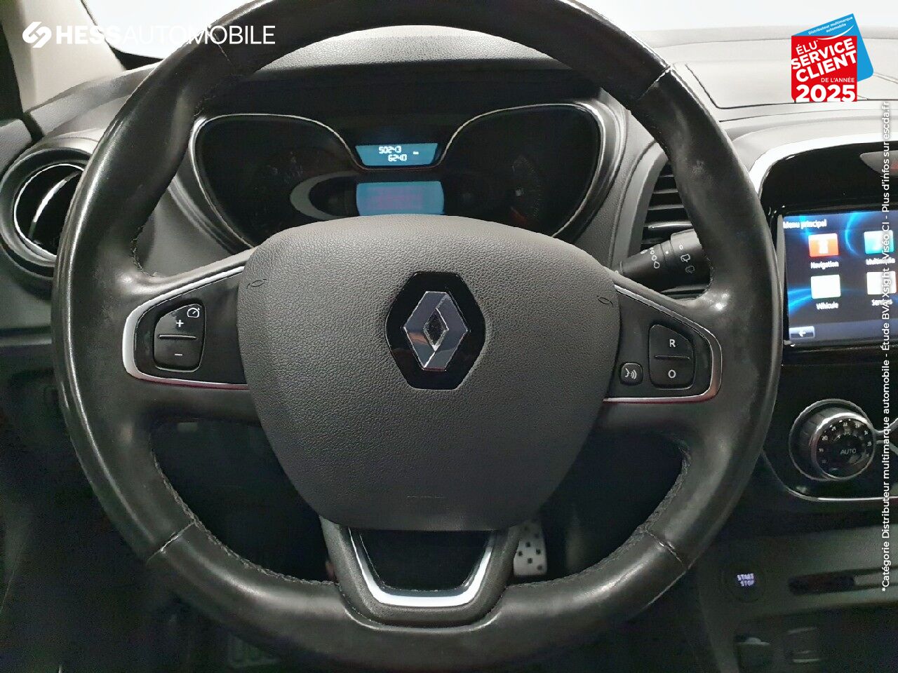 Véhicule d'occasion RENAULT CAPTUR 1.5 DCI 110CH ENERGY INTENS chez Renault Strasbourg