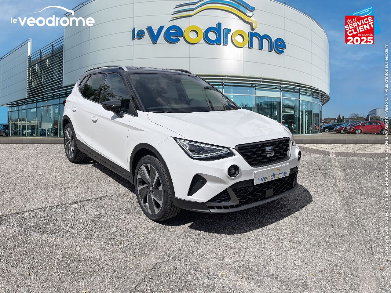 Véhicule d'occasion SEAT ARONA 1.0 TSI 110CH FR DSG7 chez Le Veodrome