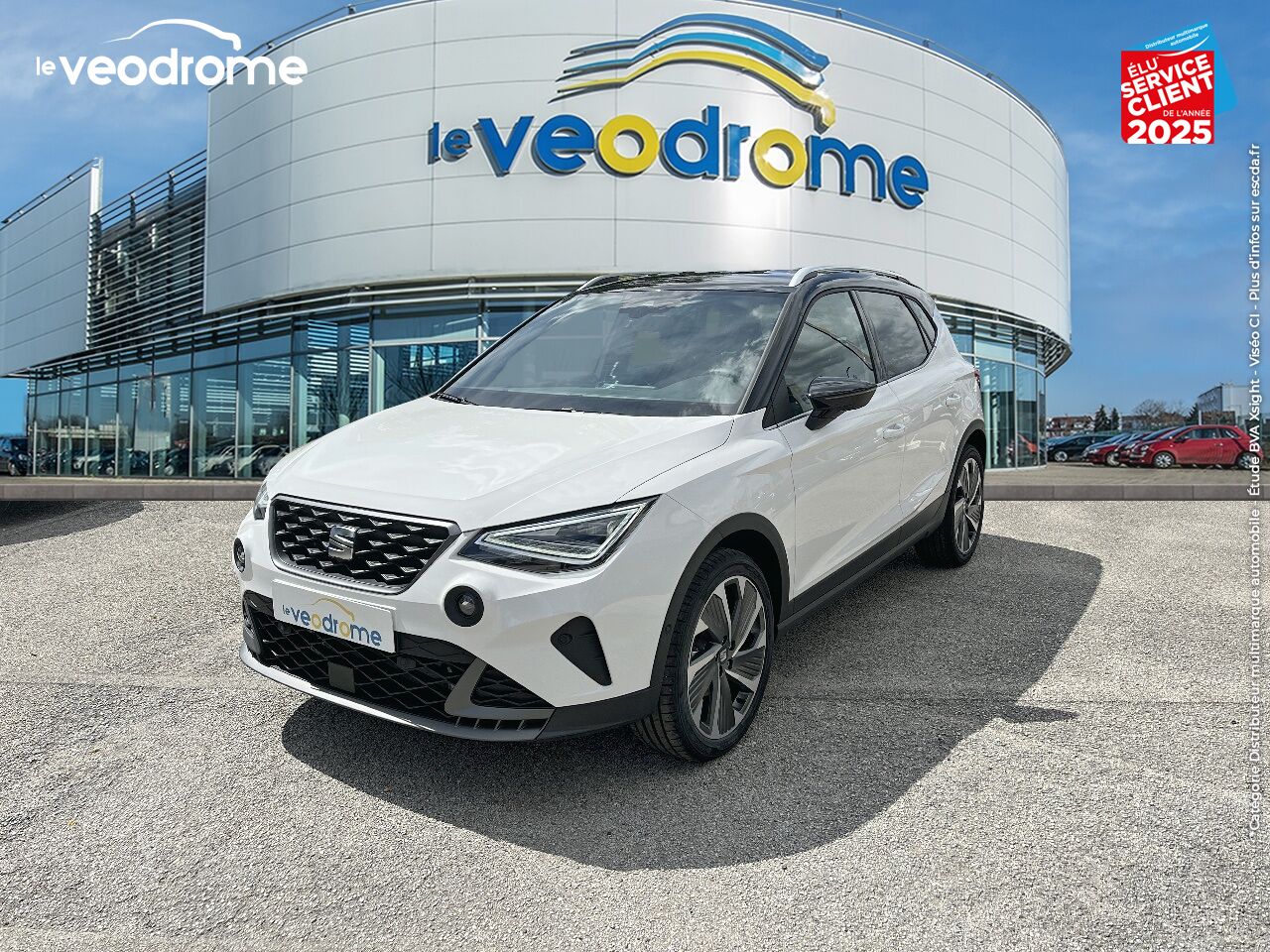 Véhicule d'occasion SEAT ARONA 1.0 TSI 110CH FR DSG7 chez Le Veodrome