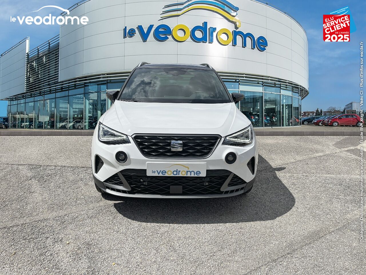 Véhicule d'occasion SEAT ARONA 1.0 TSI 110CH FR DSG7 chez Le Veodrome