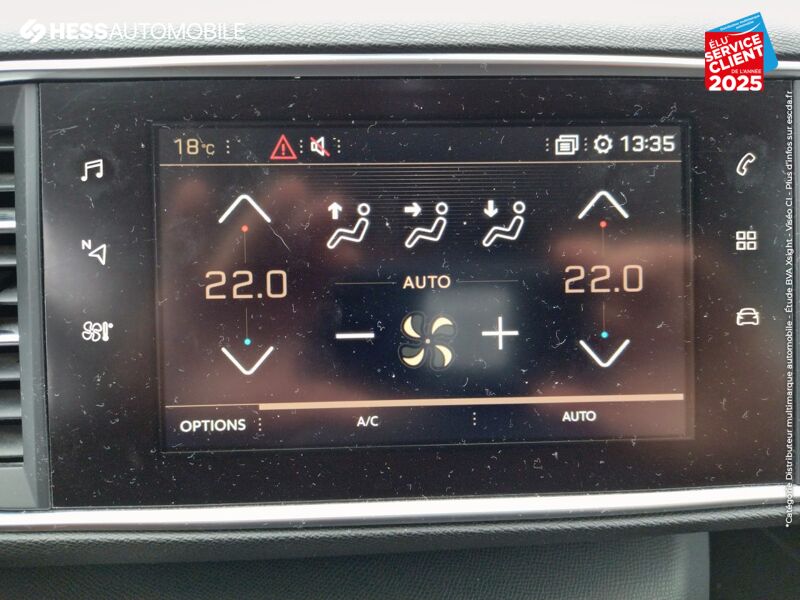 Véhicule d'occasion PEUGEOT 308 1.6 BLUEHDI 120CH S/S ALLURE BUSINESS EAT6 chez Peugeot Reims