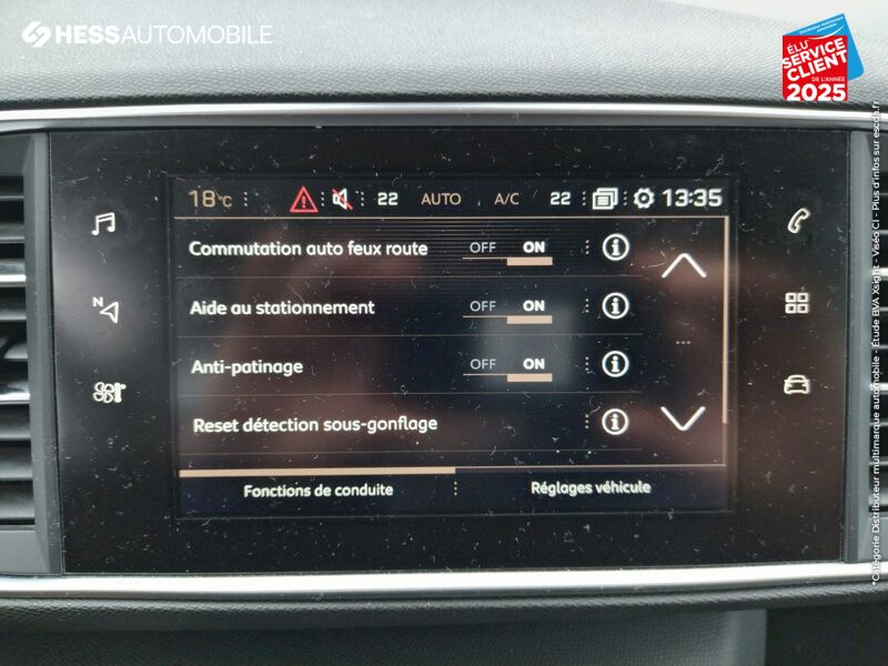 Véhicule d'occasion PEUGEOT 308 1.6 BLUEHDI 120CH S/S ALLURE BUSINESS EAT6 chez Peugeot Reims