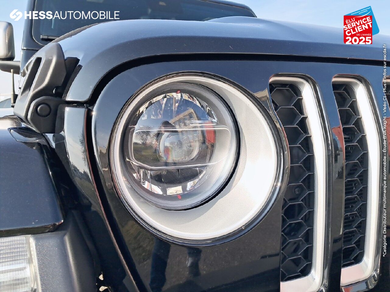 Véhicule d'occasion JEEP WRANGLER UNLIMITED 2.0 T 380CH 4XE OVERLAND COMMAND-TRAC MY22 chez BMW Lons le Saunier