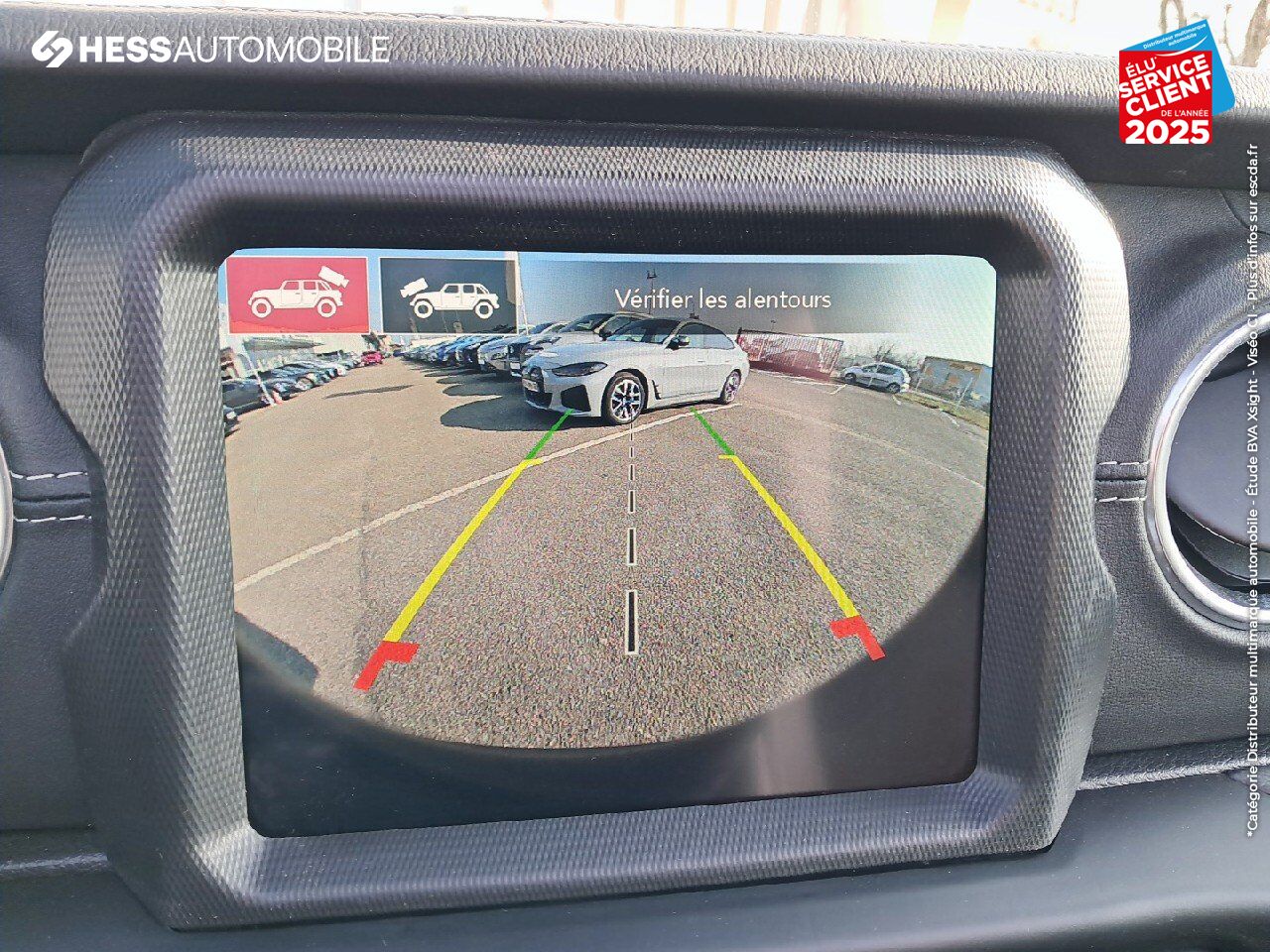 Véhicule d'occasion JEEP WRANGLER UNLIMITED 2.0 T 380CH 4XE OVERLAND COMMAND-TRAC MY22 chez BMW Lons le Saunier