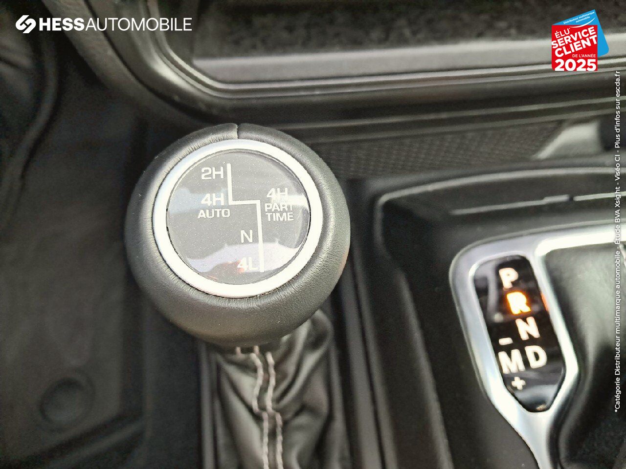 Véhicule d'occasion JEEP WRANGLER UNLIMITED 2.0 T 380CH 4XE OVERLAND COMMAND-TRAC MY22 chez BMW Lons le Saunier