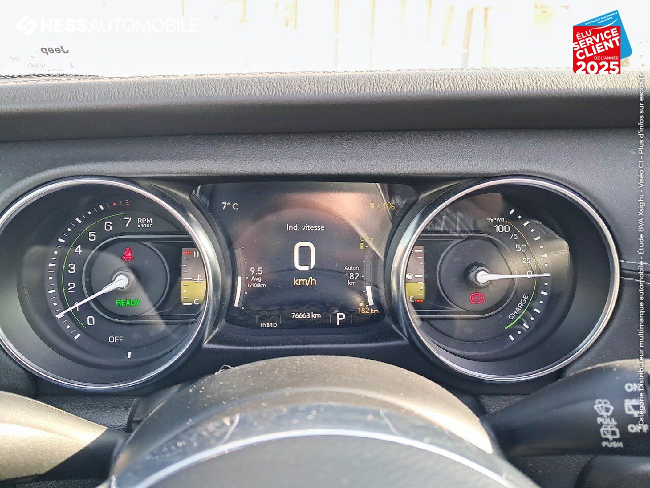 Véhicule d'occasion JEEP WRANGLER UNLIMITED 2.0 T 380CH 4XE OVERLAND COMMAND-TRAC MY22 chez BMW Lons le Saunier