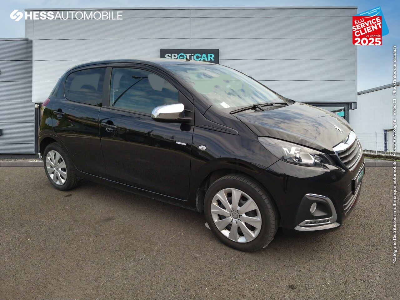 Véhicule d'occasion PEUGEOT 108 VTI 72 STYLE 5P chez Peugeot Reims