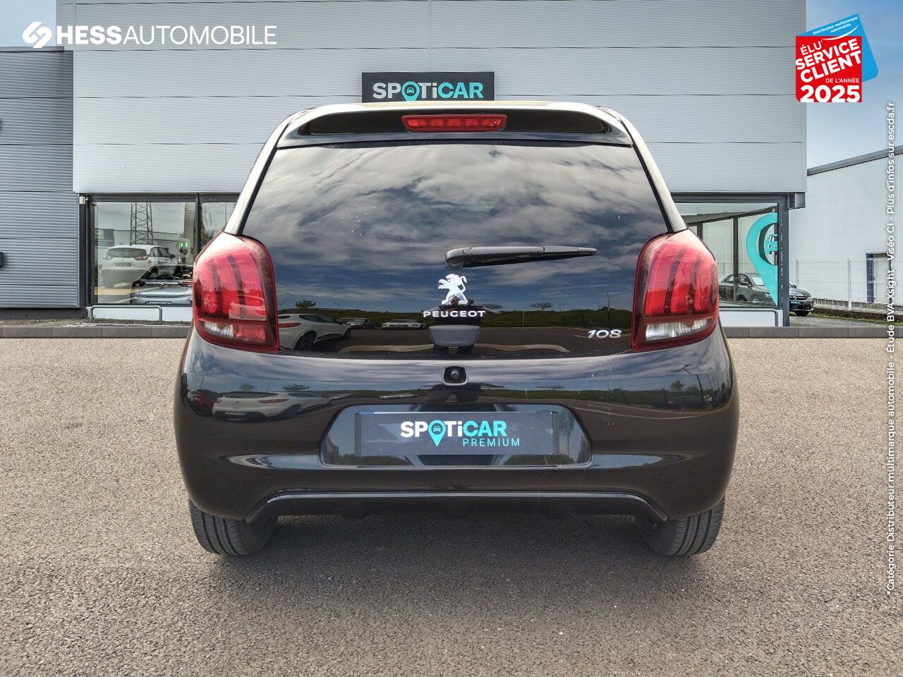 Véhicule d'occasion PEUGEOT 108 VTI 72 STYLE 5P chez Peugeot Reims
