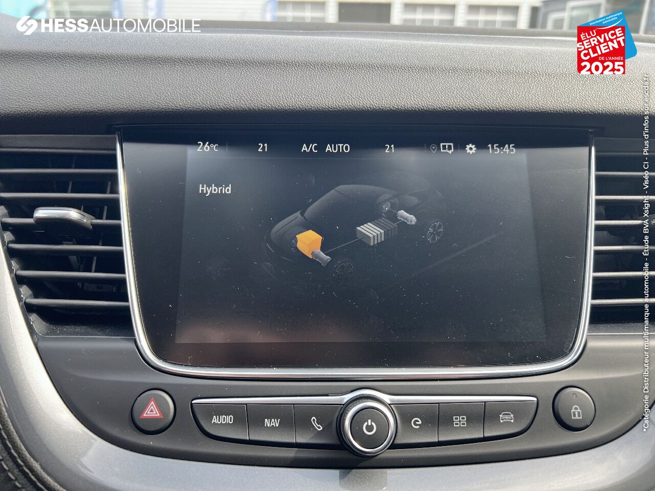 Véhicule d'occasion OPEL GRANDLAND X HYBRID4 300CH ULTIMATE chez Opel Dijon