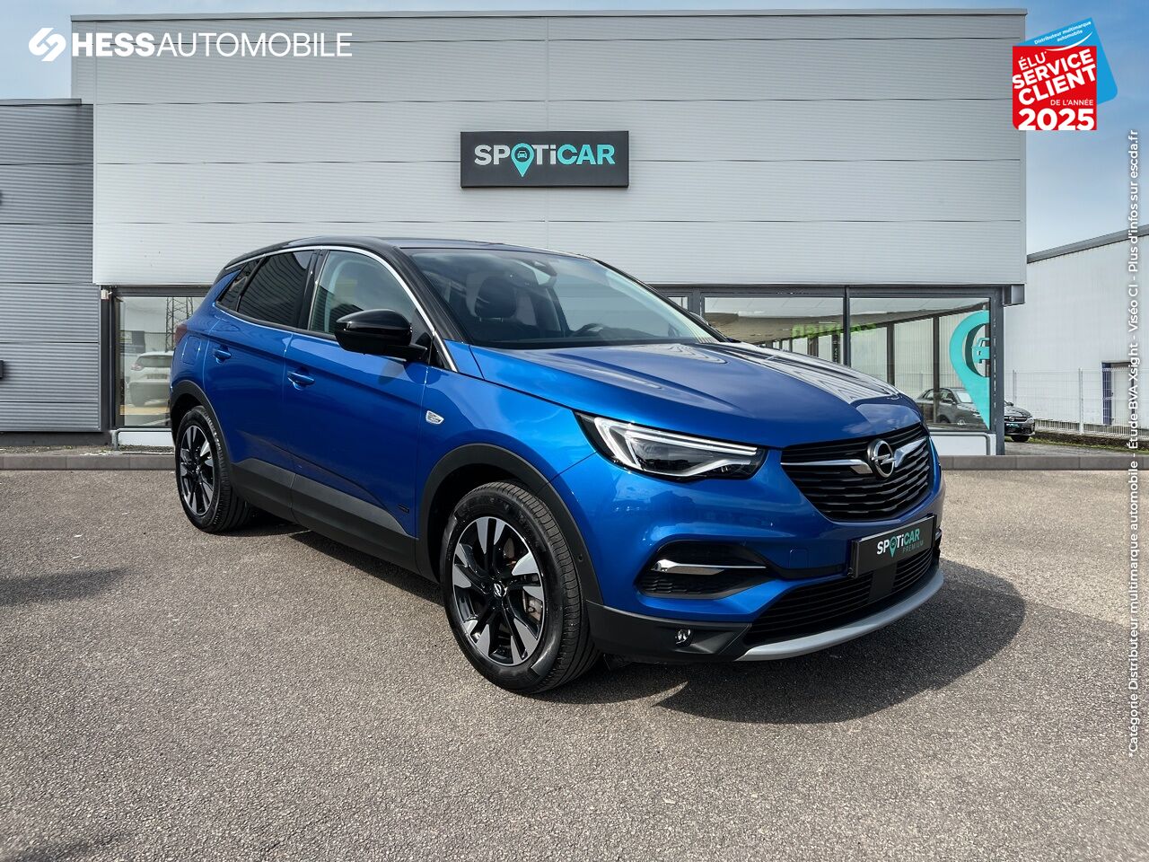 Véhicule d'occasion OPEL GRANDLAND X HYBRID4 300CH ULTIMATE chez Opel Dijon