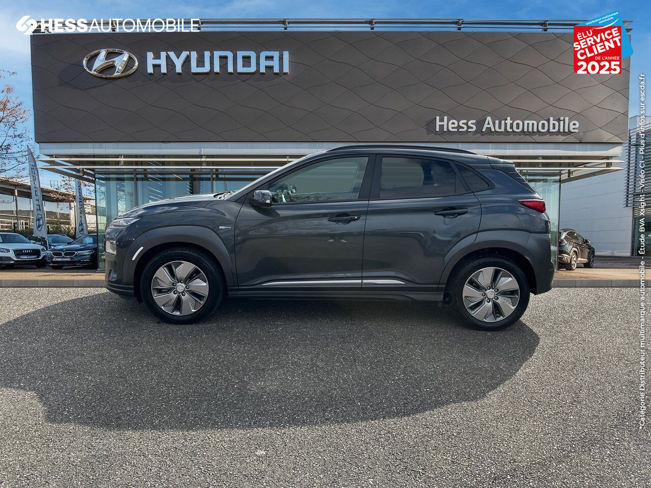 Véhicule d'occasion HYUNDAI KONA ELECTRIC 204CH CREATIVE EURO6D-T EVAP 3CV SIEGES CHAUF CAMERA HUD chez Hyundai Reims