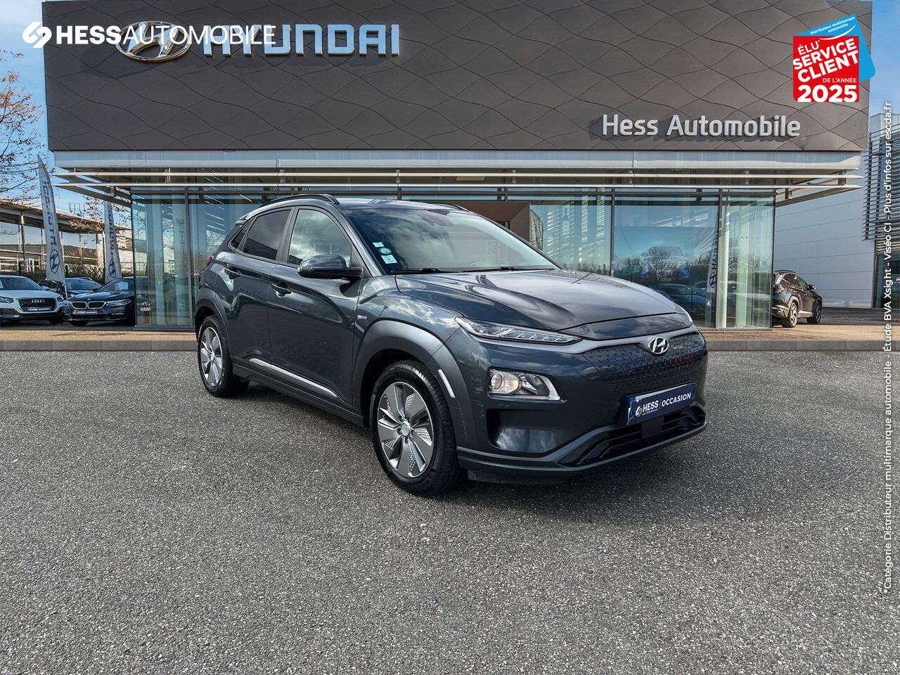 Véhicule d'occasion HYUNDAI KONA ELECTRIC 204CH CREATIVE EURO6D-T EVAP 3CV SIEGES CHAUF CAMERA HUD chez Hyundai Reims