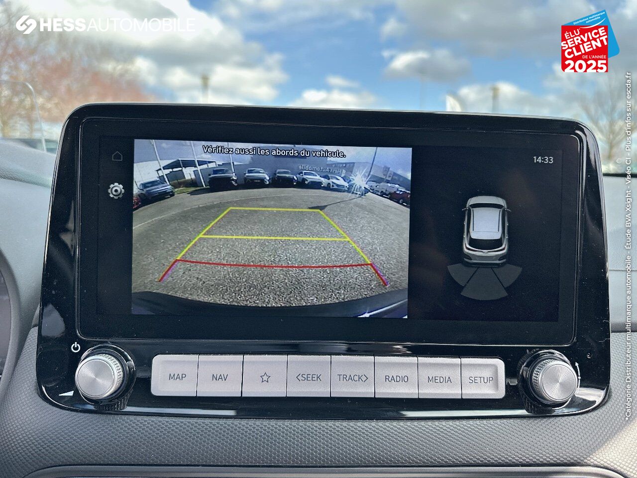 Véhicule d'occasion HYUNDAI KONA ELECTRIC 204CH CREATIVE EURO6D-T EVAP 3CV SIEGES CHAUF CAMERA HUD chez Hyundai Reims