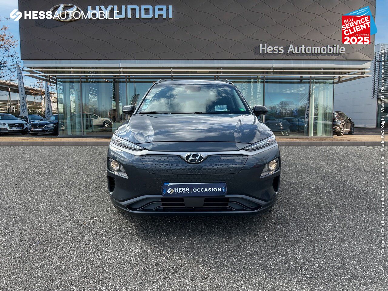 Véhicule d'occasion HYUNDAI KONA ELECTRIC 204CH CREATIVE EURO6D-T EVAP 3CV SIEGES CHAUF CAMERA HUD chez Hyundai Reims