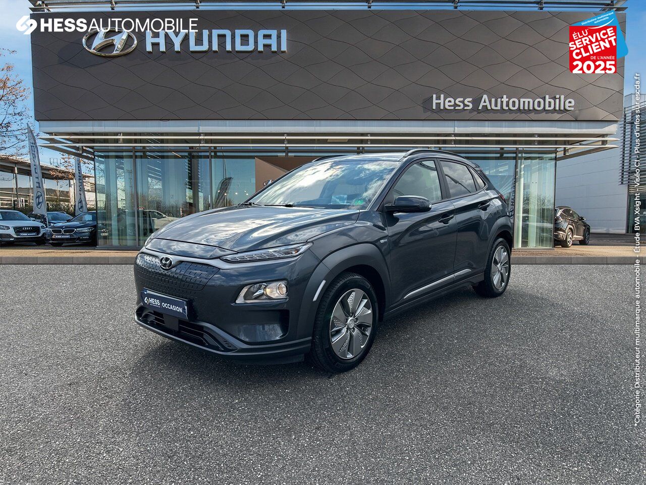 Véhicule d'occasion HYUNDAI KONA ELECTRIC 204CH CREATIVE EURO6D-T EVAP 3CV SIEGES CHAUF CAMERA HUD chez Hyundai Reims