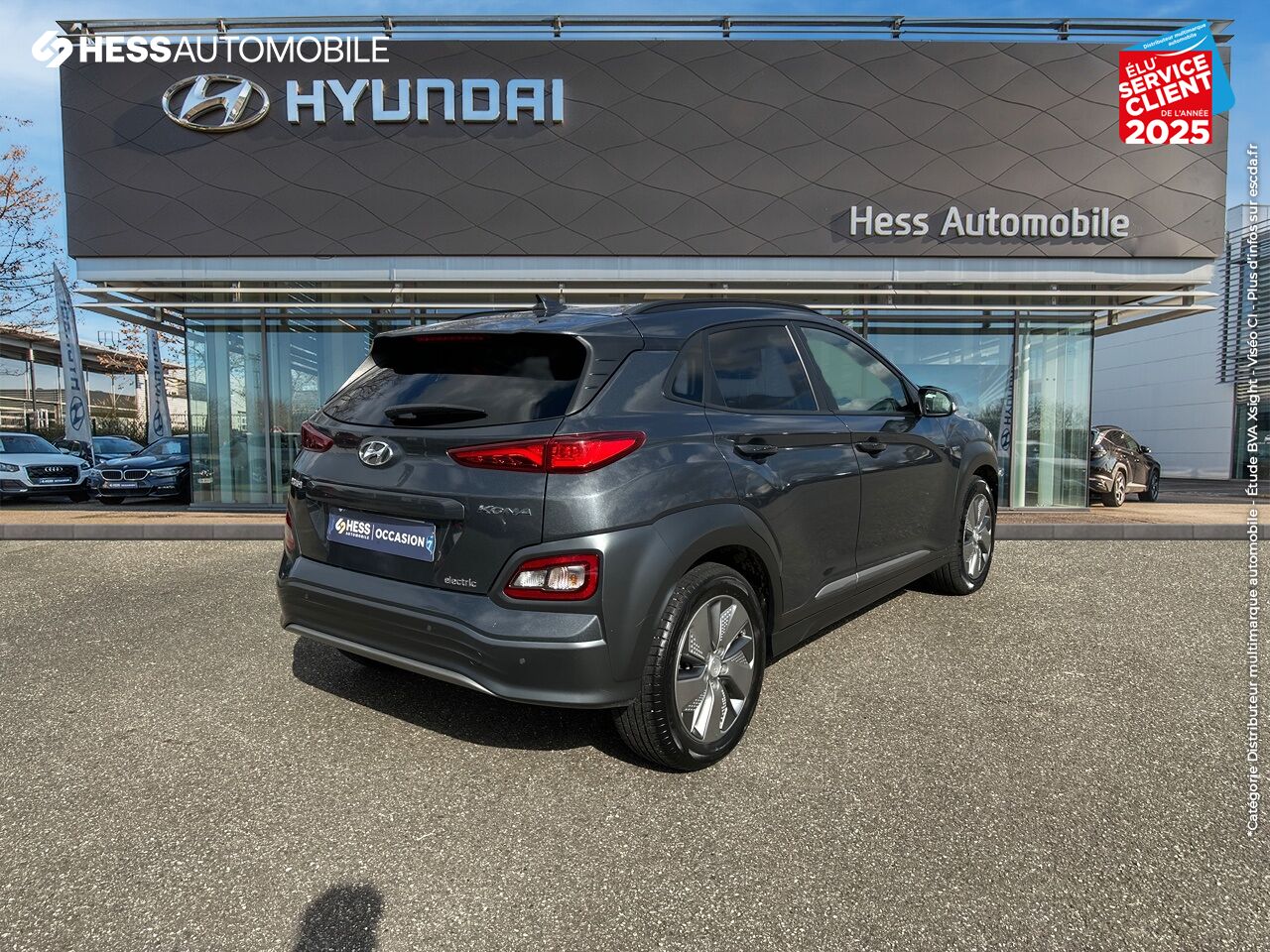 Véhicule d'occasion HYUNDAI KONA ELECTRIC 204CH CREATIVE EURO6D-T EVAP 3CV SIEGES CHAUF CAMERA HUD chez Hyundai Reims