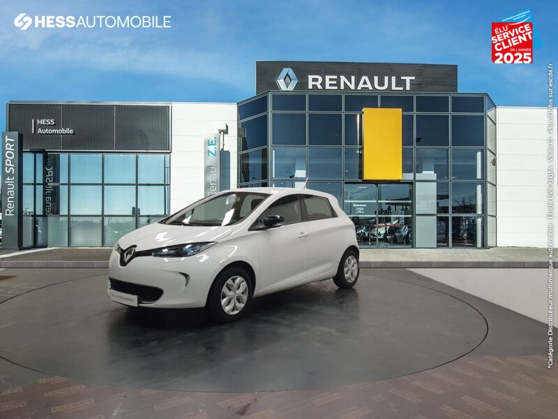 Véhicule d'occasion RENAULT ZOE LIFE CHARGE NORMALE TYPE 2 chez Renault Strasbourg