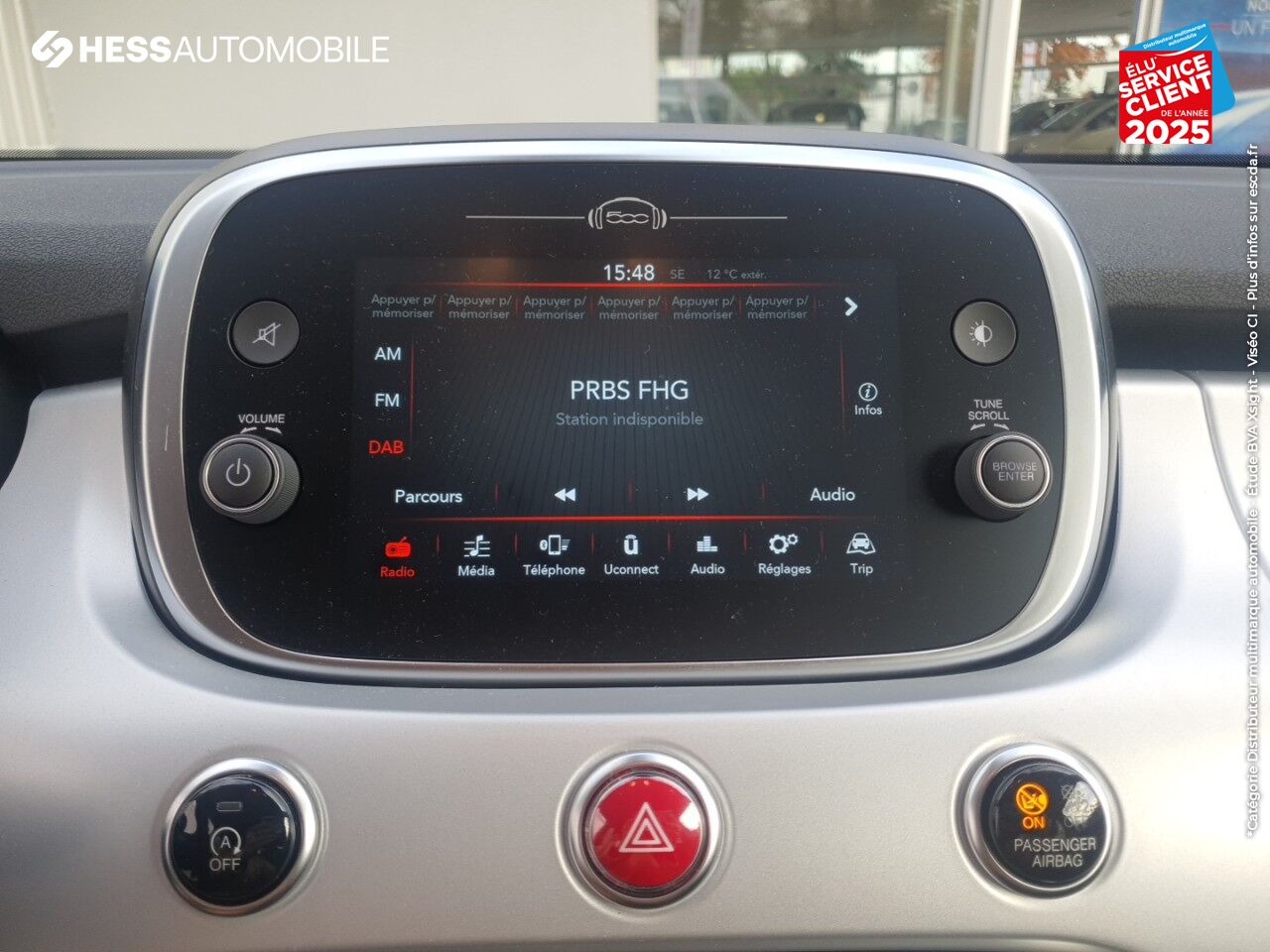 Véhicule d'occasion FIAT 500X 1.0 FIREFLY TURBO T3 120CH URBAN chez Fiat Huningue