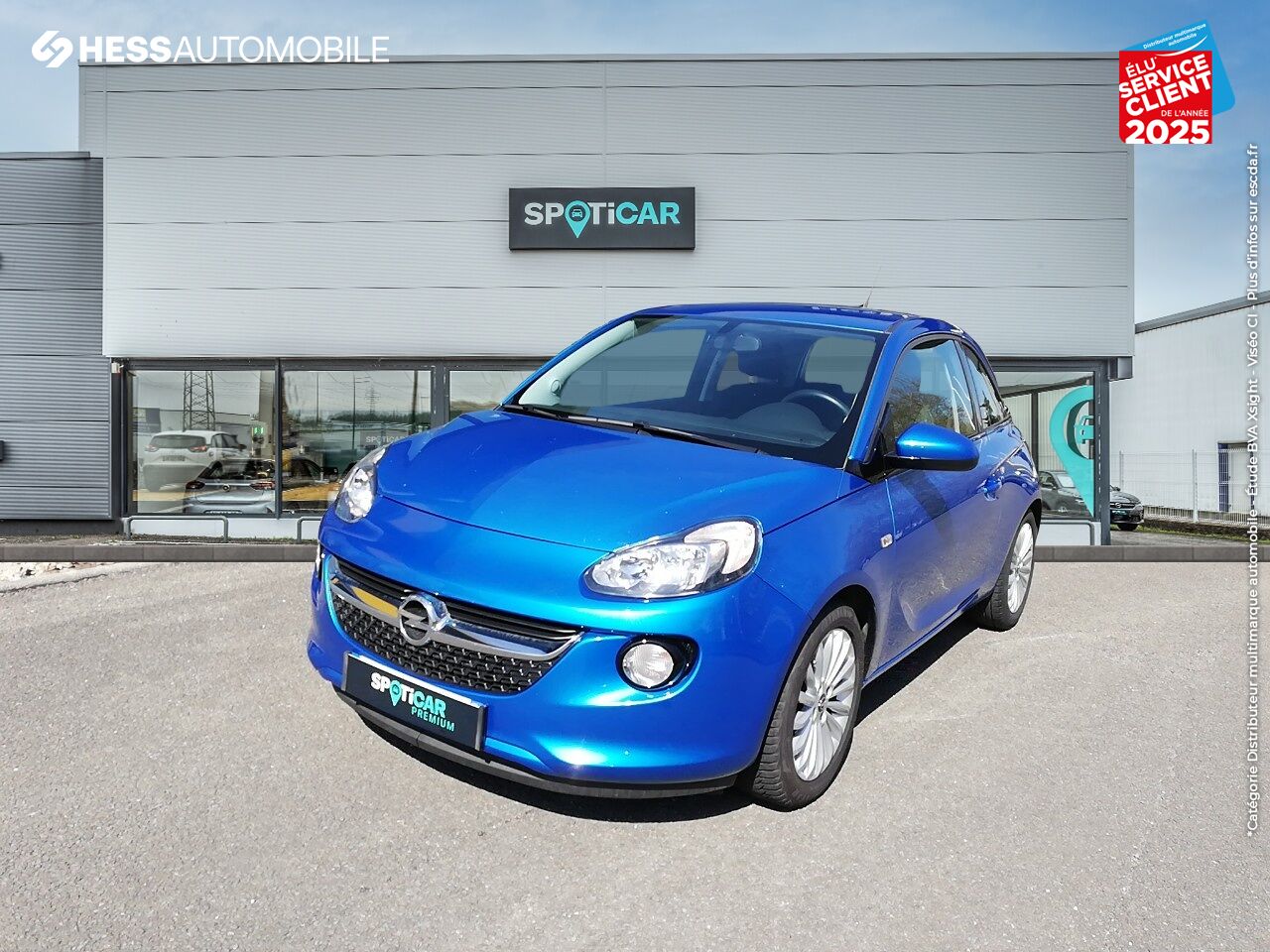 Véhicule d'occasion OPEL ADAM 1.2 TWINPORT 70CH UNLIMITED chez Opel Charleville