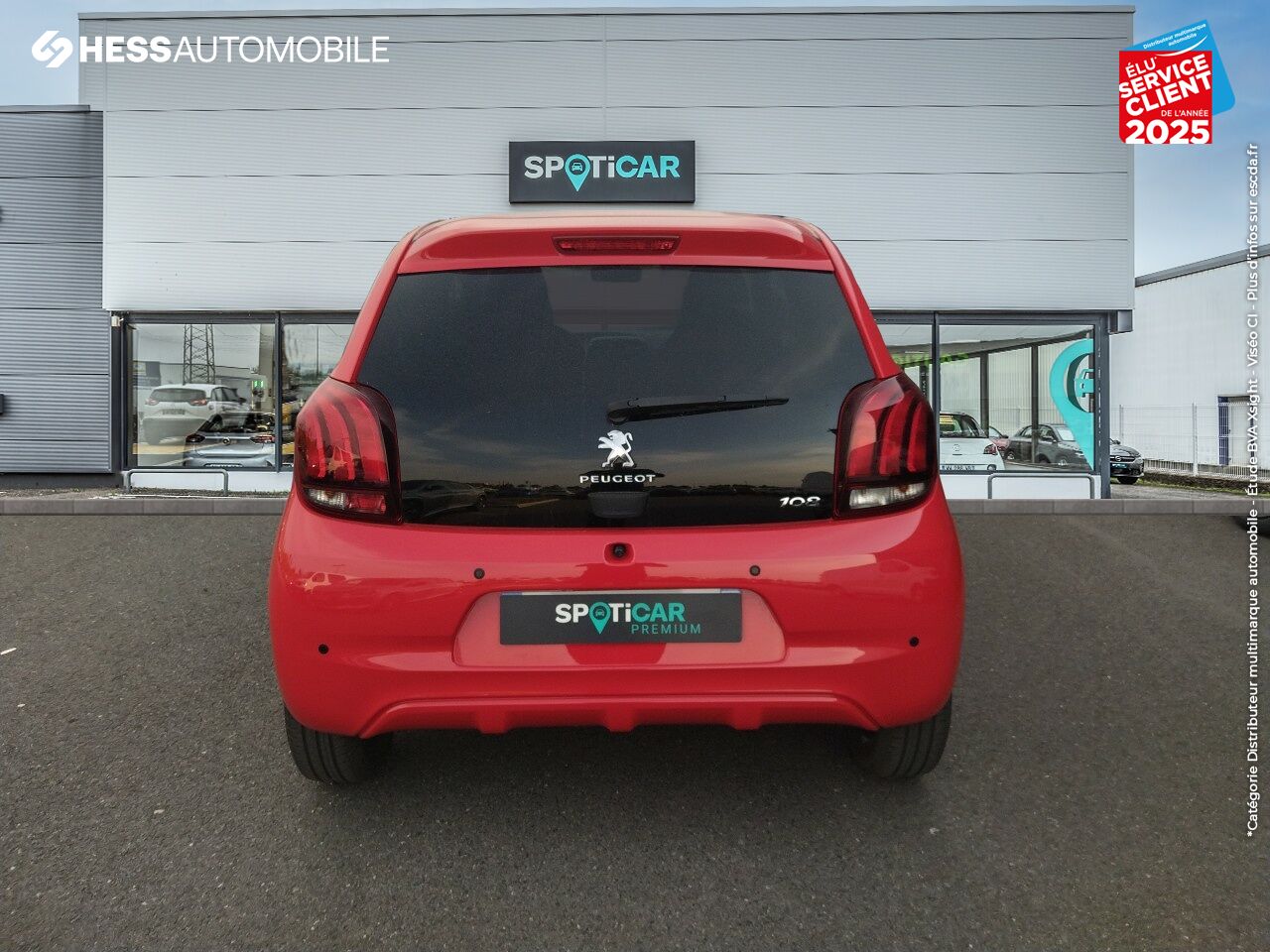 Véhicule d'occasion PEUGEOT 108 VTI 72 STYLE S/S 85G 5P chez Peugeot Reims