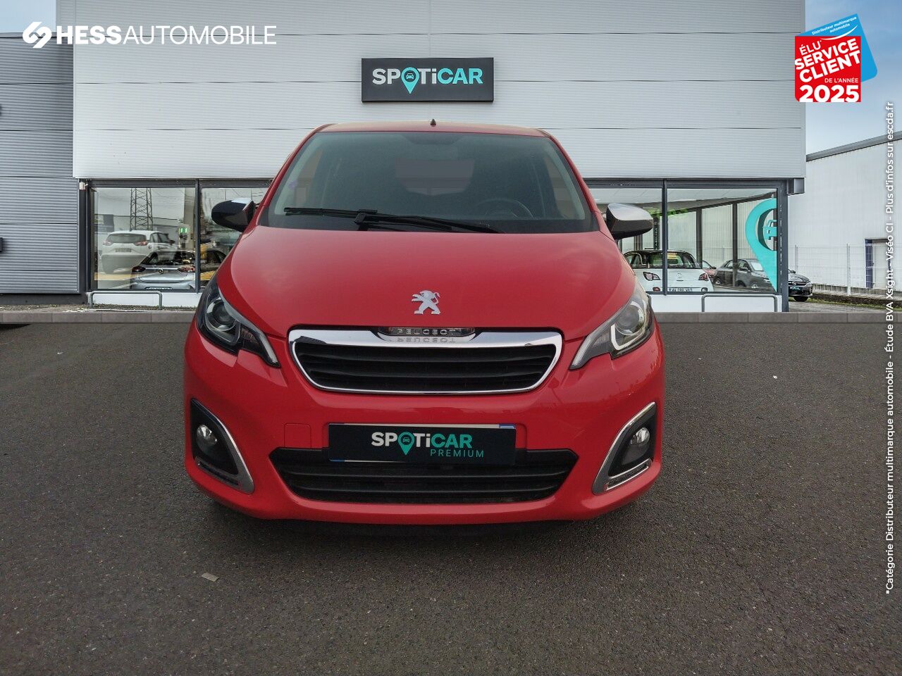 Véhicule d'occasion PEUGEOT 108 VTI 72 STYLE S/S 85G 5P chez Peugeot Reims