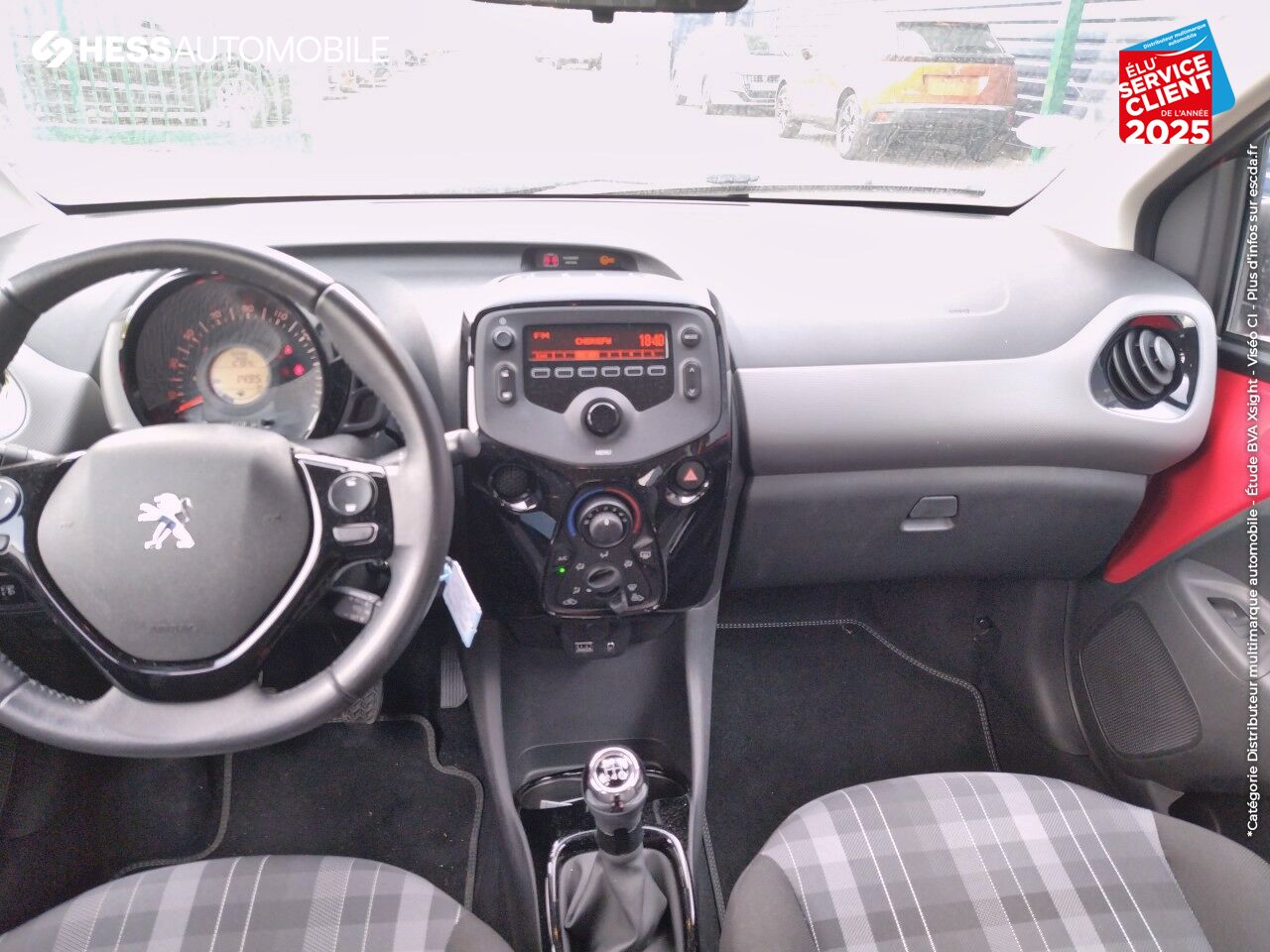 Véhicule d'occasion PEUGEOT 108 VTI 72 STYLE S/S 85G 5P chez Peugeot Reims