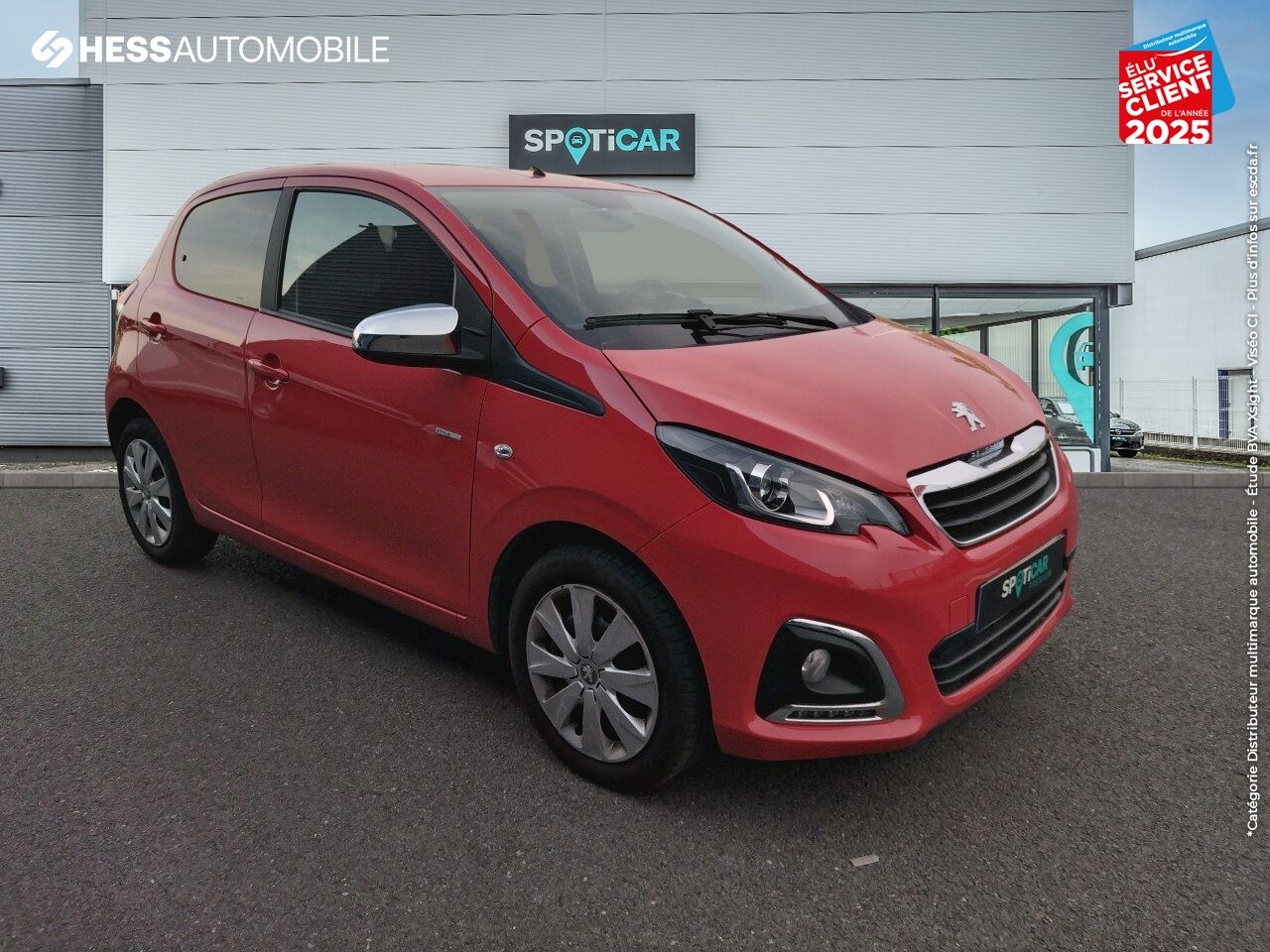 Véhicule d'occasion PEUGEOT 108 VTI 72 STYLE S/S 85G 5P chez Peugeot Reims