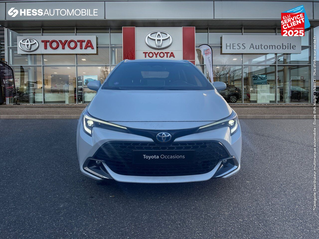 Véhicule d'occasion TOYOTA COROLLA TOURING SPT 1.8 140CH DESIGN MY23 chez Renault Colmar