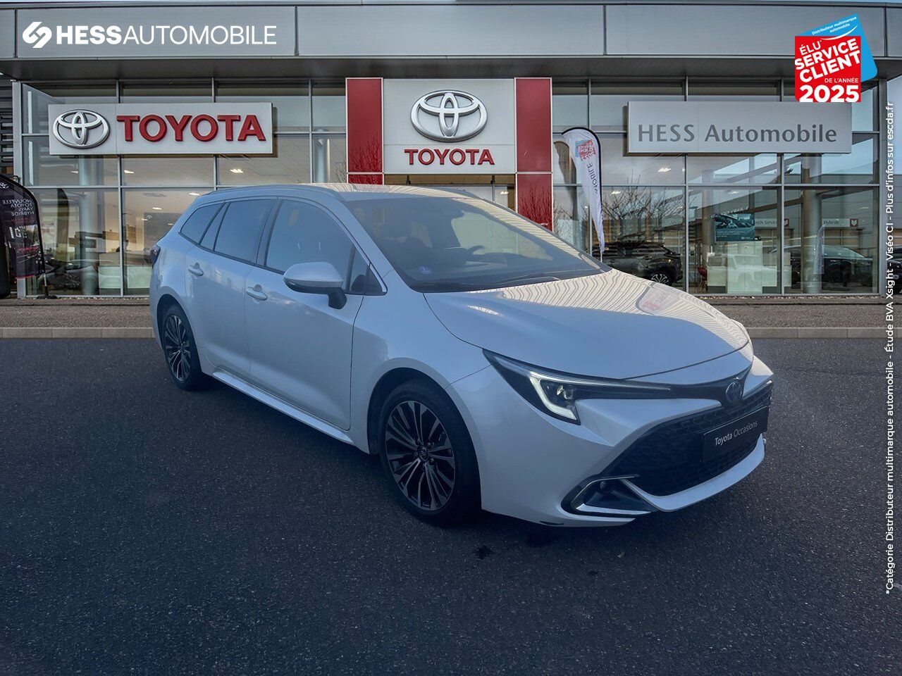 Véhicule d'occasion TOYOTA COROLLA TOURING SPT 1.8 140CH DESIGN MY23 chez Renault Colmar