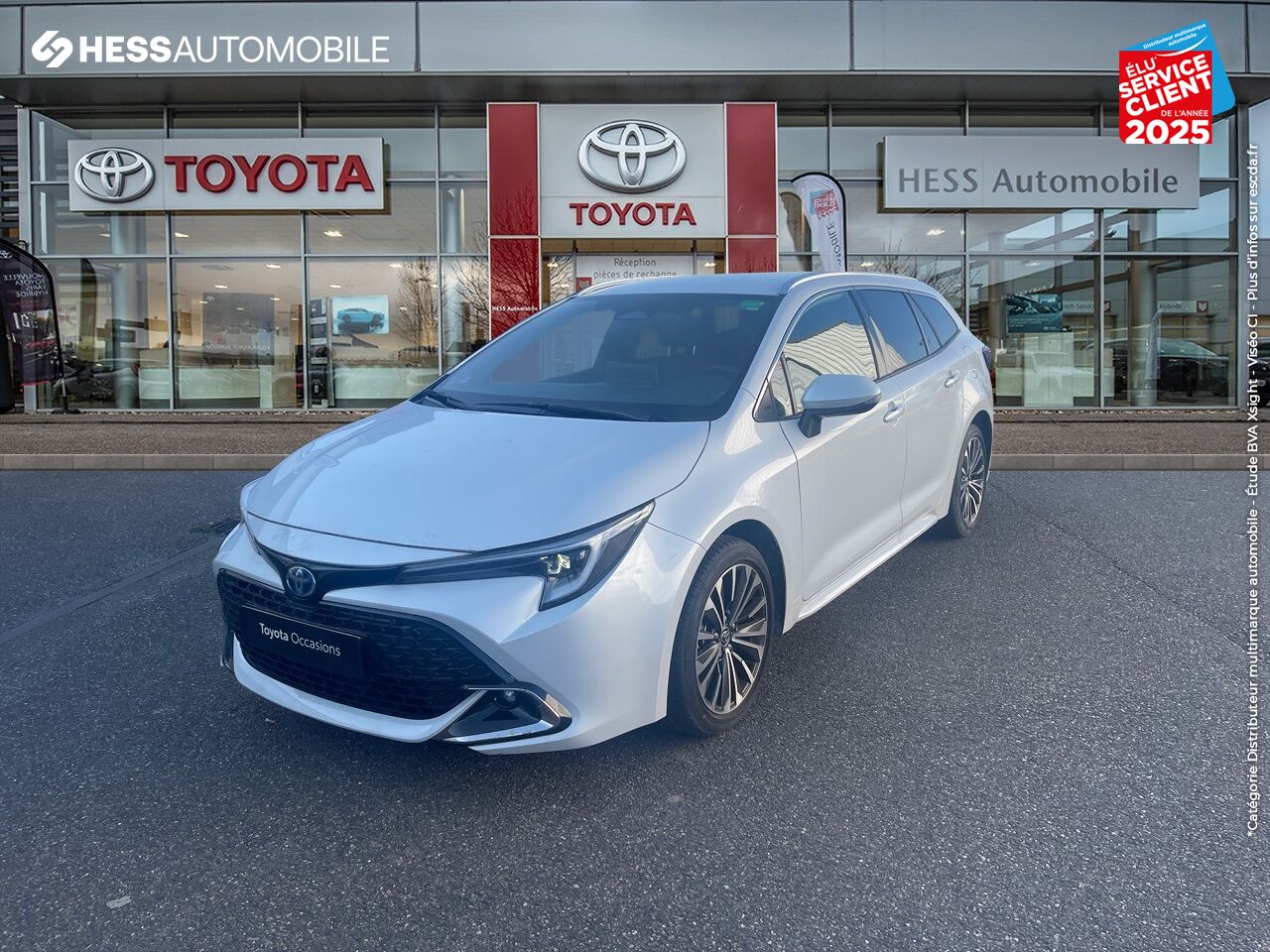 Véhicule d'occasion TOYOTA COROLLA TOURING SPT 1.8 140CH DESIGN MY23 chez Renault Colmar