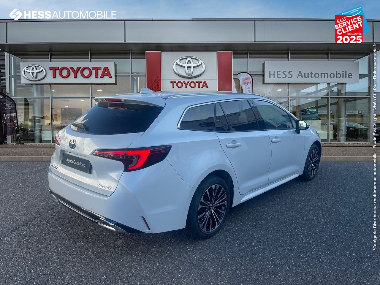 Véhicule d'occasion TOYOTA COROLLA TOURING SPT 1.8 140CH DESIGN MY23 chez Renault Colmar