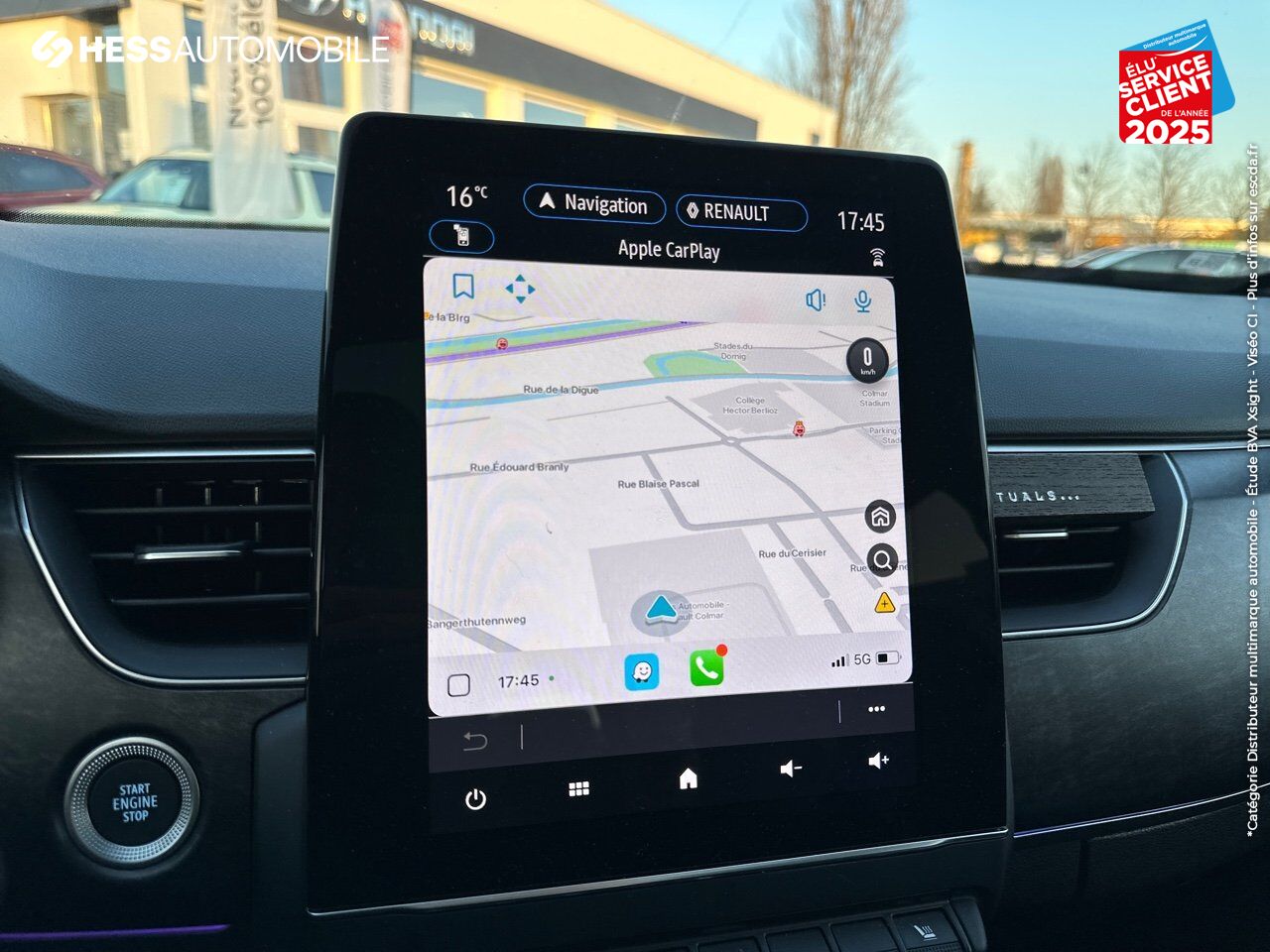 Véhicule d'occasion RENAULT ARKANA 1.6 E-TECH 145CH FULL HYBRID ESPRIT ALPINE -23 SIEGES CHAUF GPS CAMERA chez Renault Saint-Louis