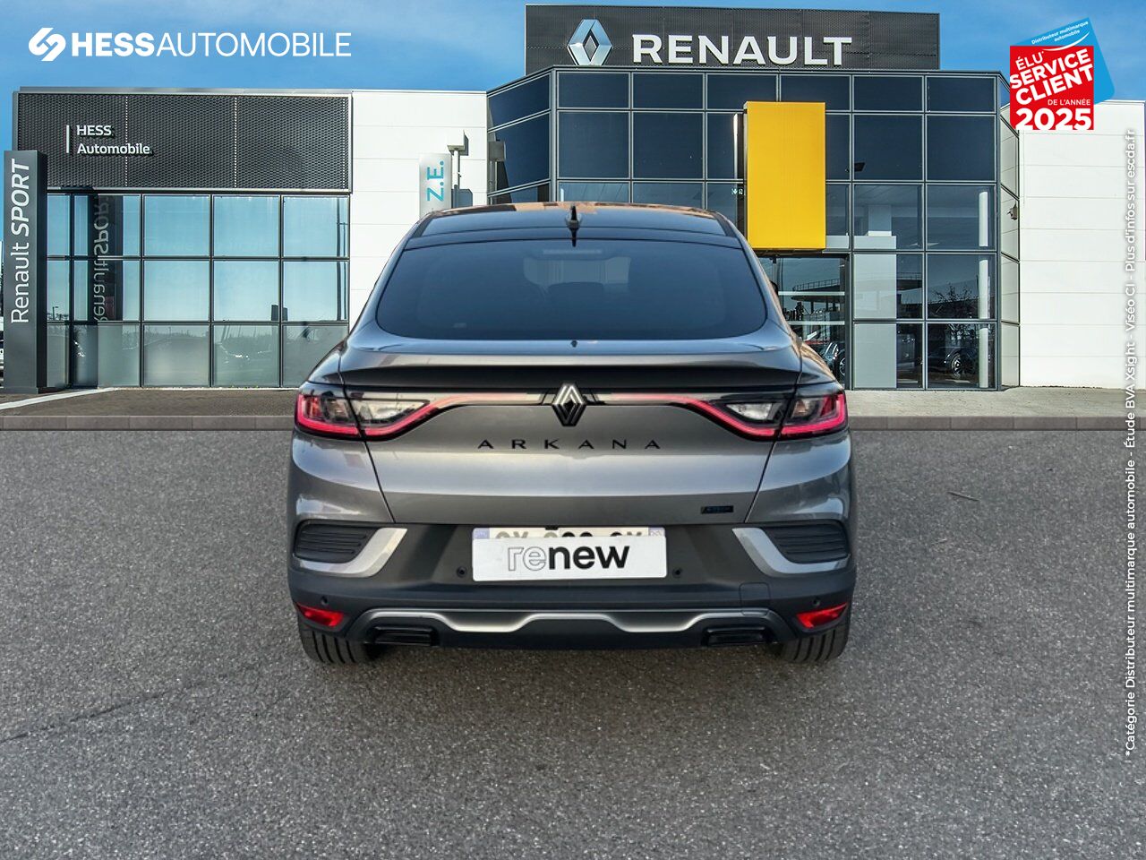 Véhicule d'occasion RENAULT ARKANA 1.6 E-TECH 145CH FULL HYBRID ESPRIT ALPINE -23 SIEGES CHAUF GPS CAMERA chez Renault Saint-Louis