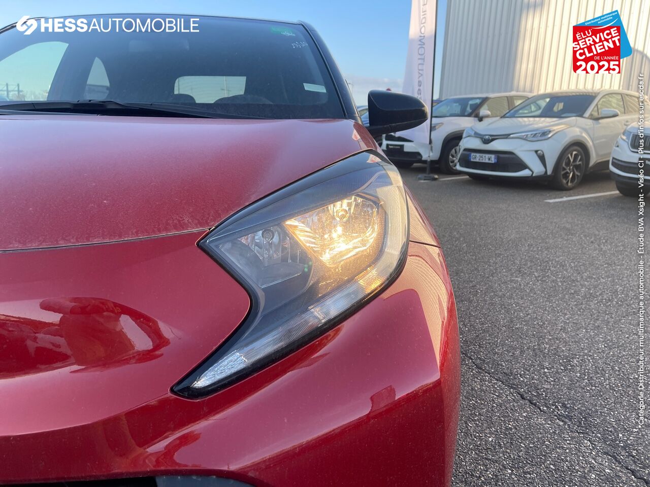 Véhicule d'occasion TOYOTA AYGO X 1.0 VVT-I 72CH DESIGN S-CVT MY23 CAMERA chez Renault Colmar
