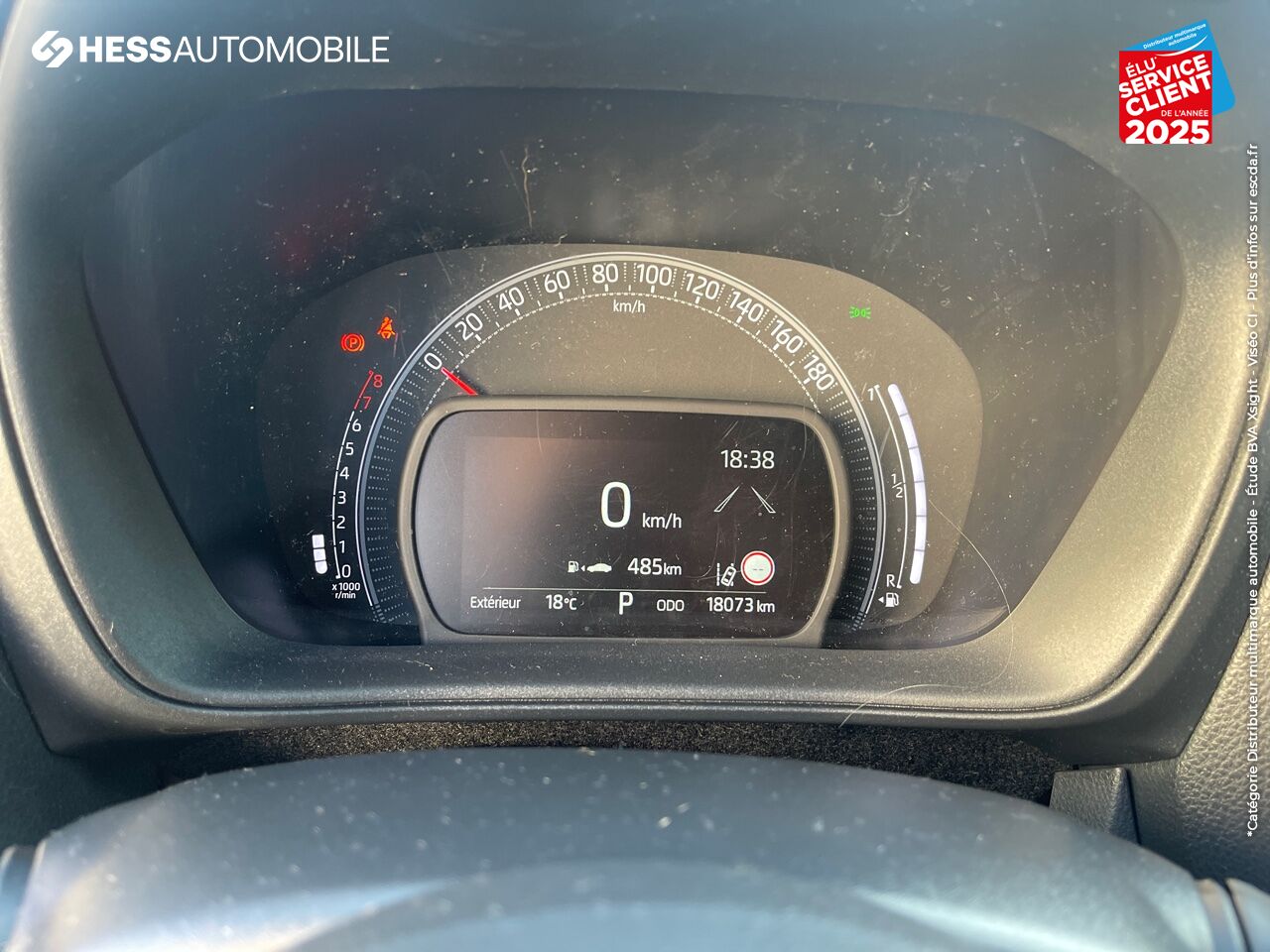 Véhicule d'occasion TOYOTA AYGO X 1.0 VVT-I 72CH DESIGN S-CVT MY23 CAMERA chez Renault Colmar
