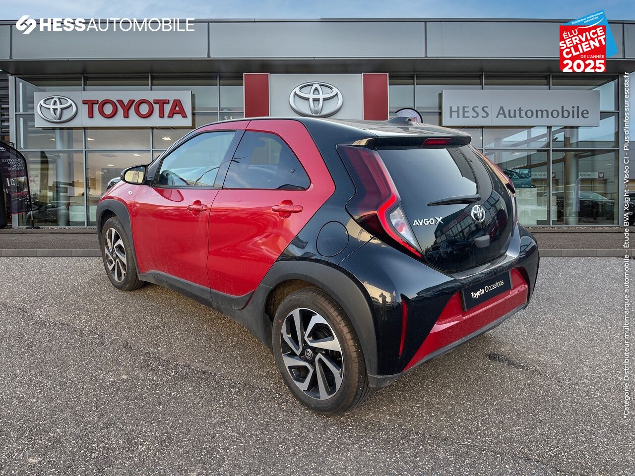 Véhicule d'occasion TOYOTA AYGO X 1.0 VVT-I 72CH DESIGN S-CVT MY23 CAMERA chez Renault Colmar